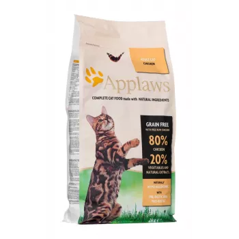 APPLAWS Frango - comida seca para gatos - 2 kg