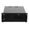 Netrack NP5104 Caixa de servidor rack 4U de 19 polegadas, microATX/ATX/eATX, 530 mm de profundidade