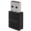 Adaptador Wi-Fi Mini USB sem fios compacto QOLTEC 57007 – Single-Band 2,4 GHz, até 150 Mbit/s, antena interna