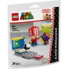 LEGO Brinquedo Mario Kart Toad Pit Crew Polybag 30702 pequeno conjunto minifigura acessórios