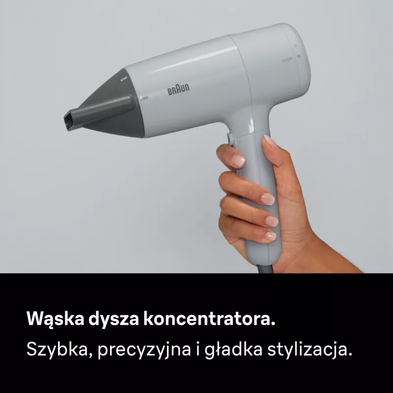 Secador de cabelo Braun BRHD211E 2200W com tecnologia iónica