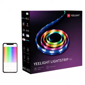 Barra de luz inteligente Yeelight LED Light Strip Pro Wi-Fi branco