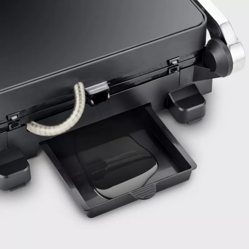Grelhador de contacto Severin KG 2399 preto aço inoxidável 1800 W