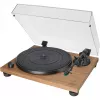 AT-LPW40WN, gira-discos Preto/Madeira, pré-amplificador phono integrado, funcionamento manual