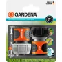 Conector de mangueira Gardena 18275-20 preto laranja 2 unid.