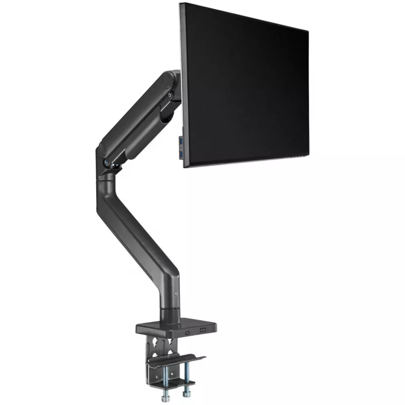 Suporte de monitor DIGITUS Single, fixação por aperto, para até 49
