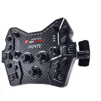 Asetek SimSports Forte GT Button Box - edição preta