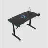 Secretária gaming Onex GD1200H — tampo de 1200 mm com porta-copos e gancho para headset