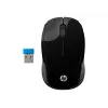 HP Rato sem fios 200, ambidestro, ótico, RF Wireless, 1000 DPI, preto