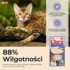 INABA Churu Atum com Sabor a Molusco – Petisco para gatos – 4x14 g
