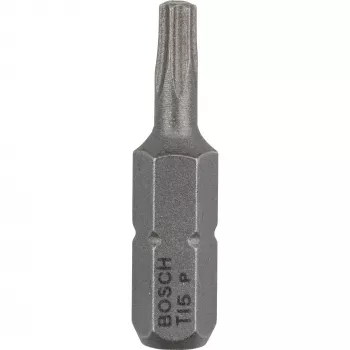 Bits de aparafusar Bosch extra duros, 3 unid., Torx, T15, aço, T15, 25 mm