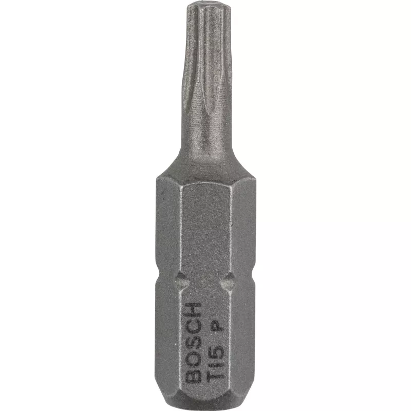 Bits de aparafusar Bosch extra duros, 3 unid., Torx, T15, aço, T15, 25 mm