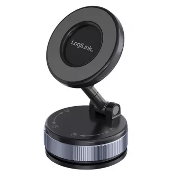 Suporte magnético para smartphone com ventosa de vácuo