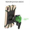 Suporte de telemóvel para bicicleta Tellur BPH100 preto – suporte de guiador para smartphones, suporte ajustável