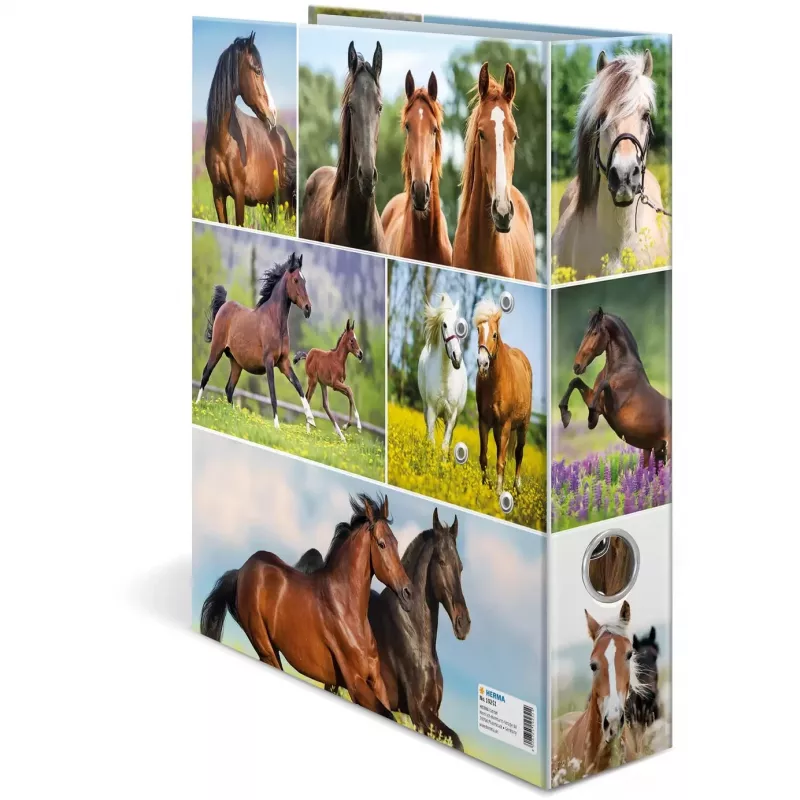 Dossier HERMA 19251 A4 multicolorido com anéis D 285x315 mm