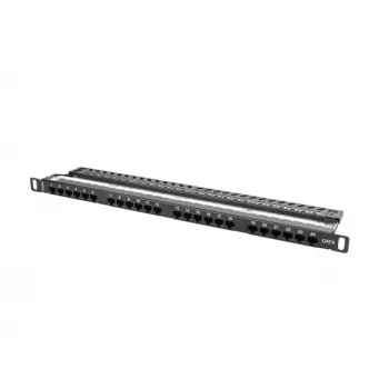 Lanberg PPU6-0024-B Patch panel 0,5HE