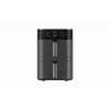 Fritadeira de ar quente Xiaomi Smart Double Stack 12 L independente 2800 W preto