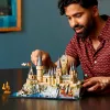 LEGO 76419 Harry Potter Castelo de Hogwarts e Terrenos, grande conjunto para adultos com locais icónicos: Grande Salão, Câmara dos Segredos e mais, Dia dos Namorados