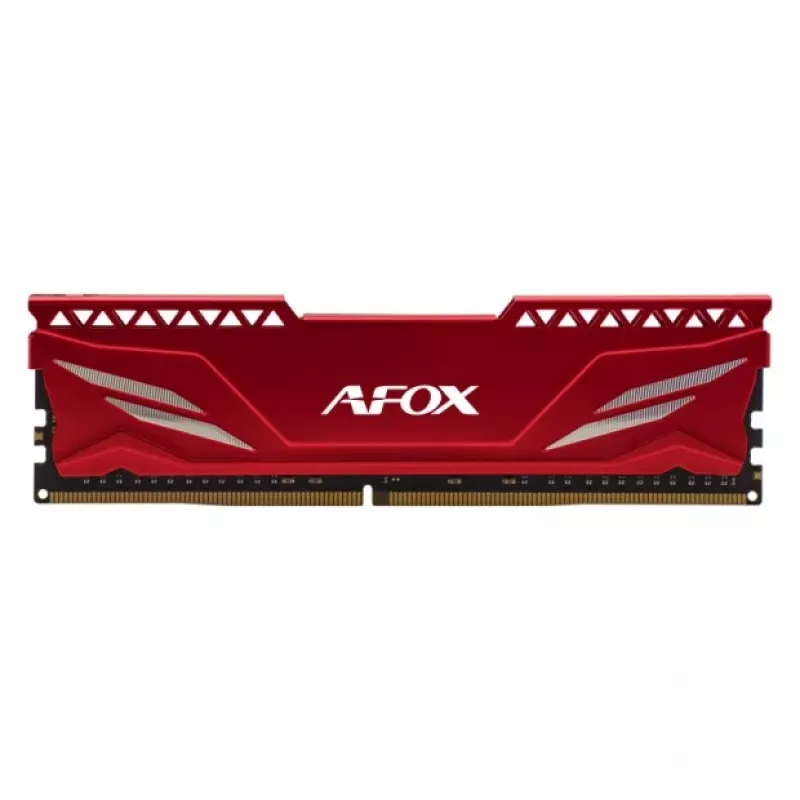 AFOX Gaming AFLD416PH1CA DDR4 16 GB (1x16 GB) 3200 MHz CL16 XMP2 memória para computador de secretária, vermelha