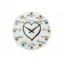 Relógio de parede NeXtime 8030 Loving You, Ø43 cm, branco/multicolor