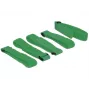 Fecho de velcro DeLOCK 18706 verde 5 unid.
