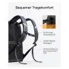 Mochila para portátil inateck 15,6 BP01009 preta 22-26,8 L