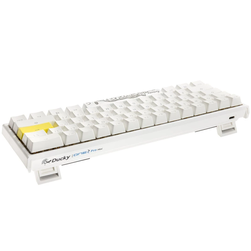 Teclado Gaming Ducky One 2 Mini Pure White RGB USB Inglês (EUA)