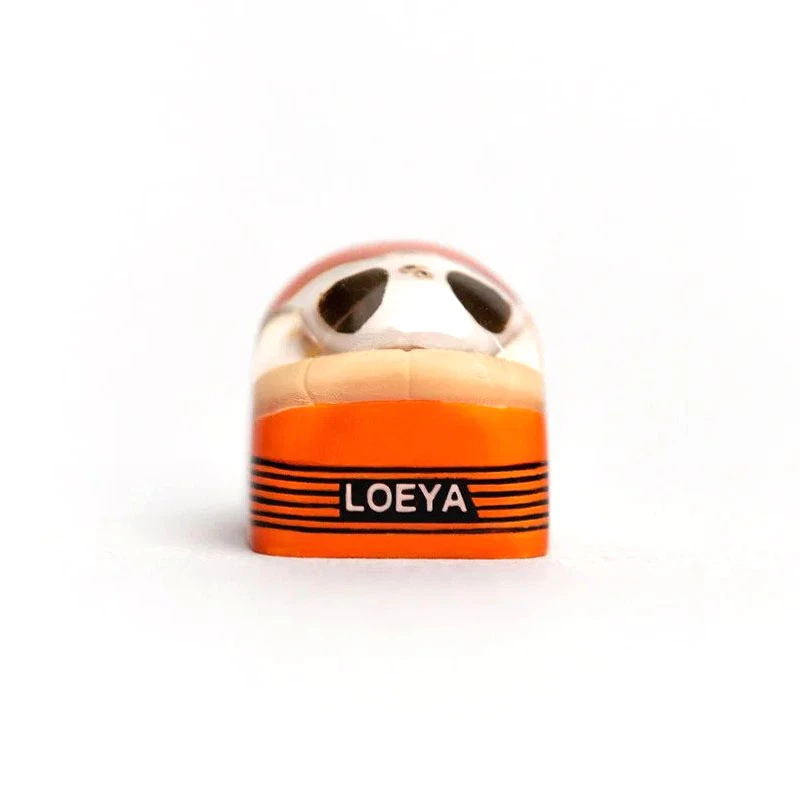 Fnatic Artisan Keycap Loeya tecla para teclado, laranja