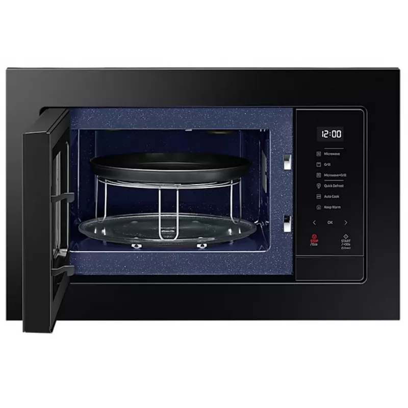 Micro-ondas de encastrar Samsung MG23A7318CK/E2, 23 l, 800 W