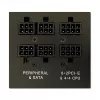 LC Power GP4 Series LC6460GP4 V2,4 - fonte de alimentação (interna) - ATX12V 2,4 - 80 PLUS Gold - 460 Watt - PFC ativo (LC6460GP4)