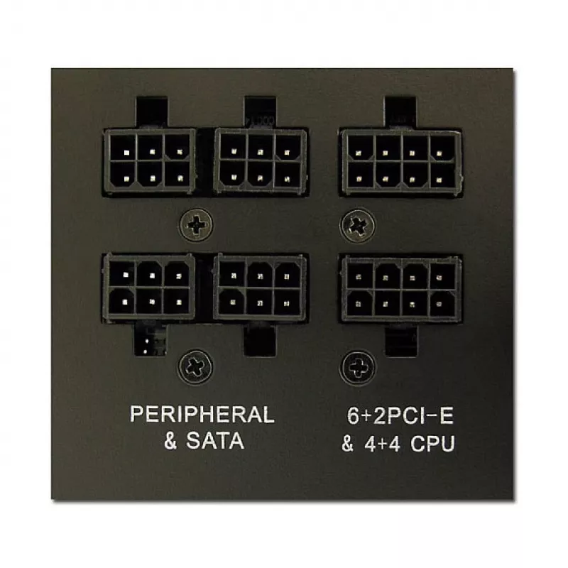 LC Power GP4 Series LC6460GP4 V2,4 - fonte de alimentação (interna) - ATX12V 2,4 - 80 PLUS Gold - 460 Watt - PFC ativo (LC6460GP4)