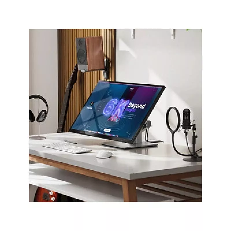 Monitor Alogic CLARITY Touch 32 UHD 6K 95W PD com suporte