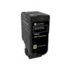 Lexmark - Alta capacidade - amarelo - original - cartucho de toner LCCP, LRP - para Lexmark CX725de, CX725dhe, CX725dthe (84C2HY0)