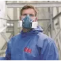 Semimáscara de proteção respiratória 3M 7501 tamanho S - silicone DIN EN 140 (7000104176)