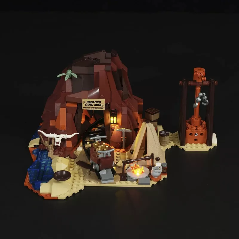 Old West Goldmine, Brinquedo de construção