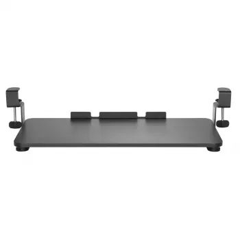 Gaveta para teclado Maclean MC-839 | Gaveta sob a secretária para teclado e rato | Prateleira para teclado com fixação | Solução ergonómica para o posto de trabalho