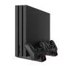 Almofada de refrigeração White Shark PS4-19076 Cutman com 2 estações de carregamento para comando