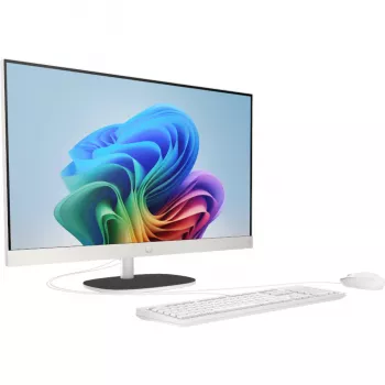 AIO HP 24-ct2450ng 23,8 FHD Ryzen AI 5 340 16GB/1TB SSD Win11 BX8Y9EA#ABD branco – layout do teclado possivelmente alemão