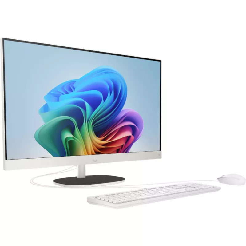 AIO HP 24-ct2450ng 23,8 FHD Ryzen AI 5 340 16GB/1TB SSD Win11 BX8Y9EA#ABD branco – layout do teclado possivelmente alemão