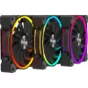 Ventoinha de caixa ALPENFÖHN Wing Boost 3 120mm ARGB, pack de 3, preto