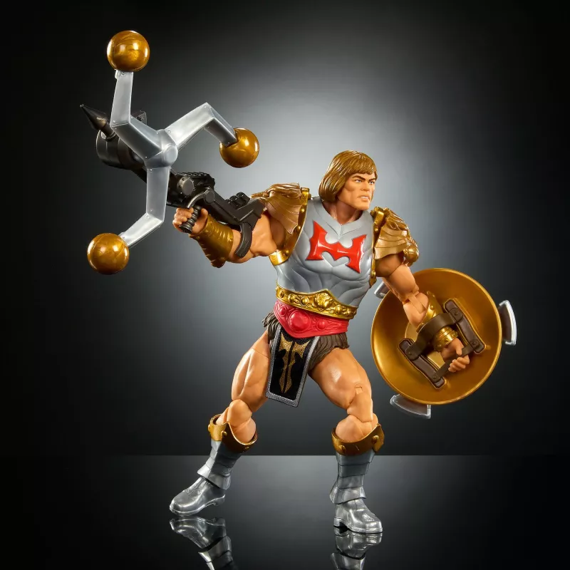 Masters of the Universe Masterverse novo Eternia Flying Fists He-Man, figura de ação