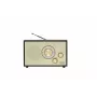 Rádio OR Nightingale USB/BT castanho-escuro