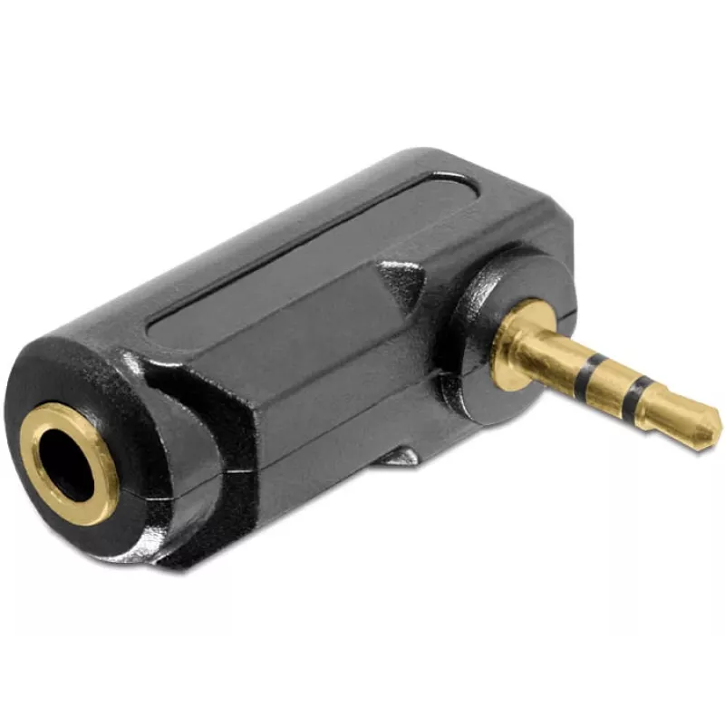 Cabo Gender Changer DeLOCK 65364 3,5 mm preto