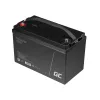 Bateria de automóvel/marítima e de lazer Green Cell AGM30 12 V 100 Ah chumbo-ácido selada (VRLA), sem manutenção, 171×214×330 mm