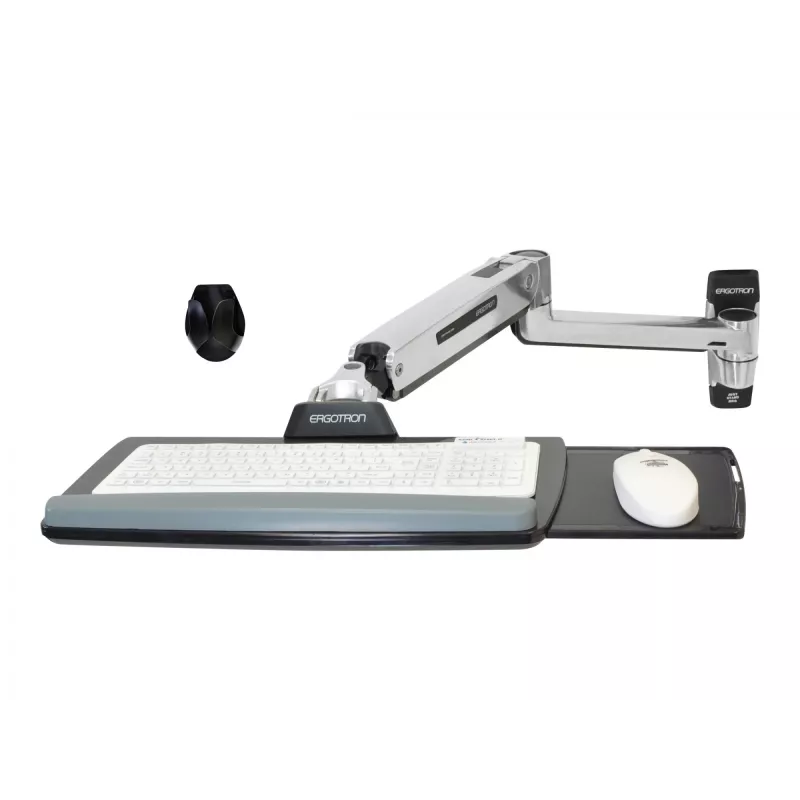 Braço de teclado para montagem na parede Ergotron LX Sit-Stand
