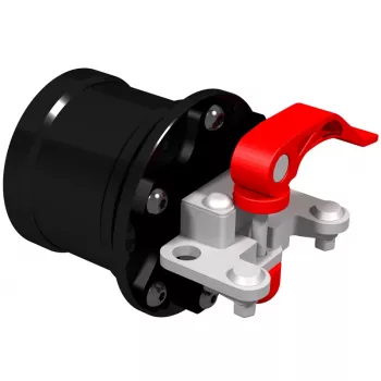 Adaptador Ascher Racing 76080007 para volantes — círculo de furação de 70 mm