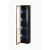 Conjunto de armários de sala Cama VIGO 3 preto/carvalho wotan