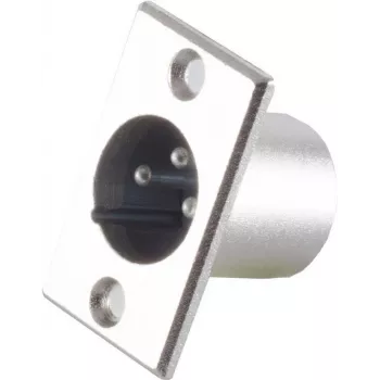 Conector XLR ShiverPeaks BS55001 montagem em painel (3 polos) para cablagem de sinal de áudio