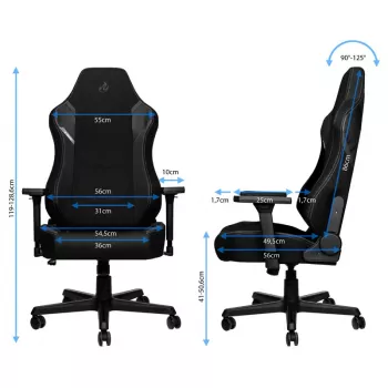 Nitro Concepts X1000 assento acolchoado encosto acolchoado
