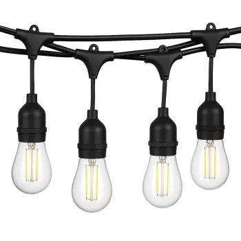 Fio de luzes exterior Lite bulb moments Extralink 10 m, 10 lâmpadas, grinalda de jardim